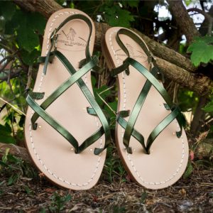 Sandali in pelle